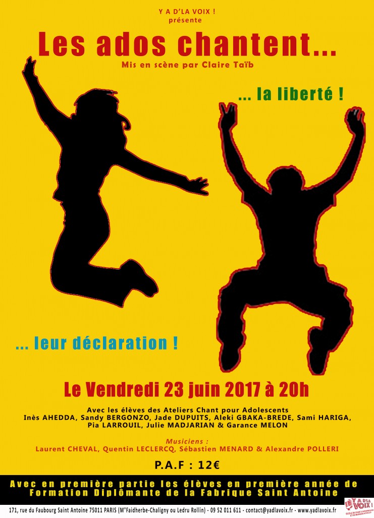 Affiche Ados 23 juin 2017